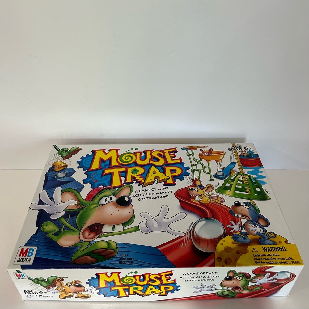 2005 Mouse Trap Board Game By Milton Bradley 100% Complete